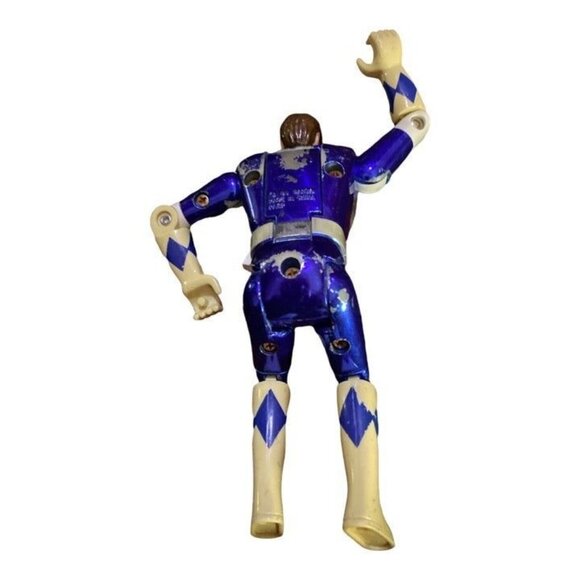 Power Rangers Blue Billy 1993 Switch Heads MMPR Mighty Morphin - Picture 6 of 7